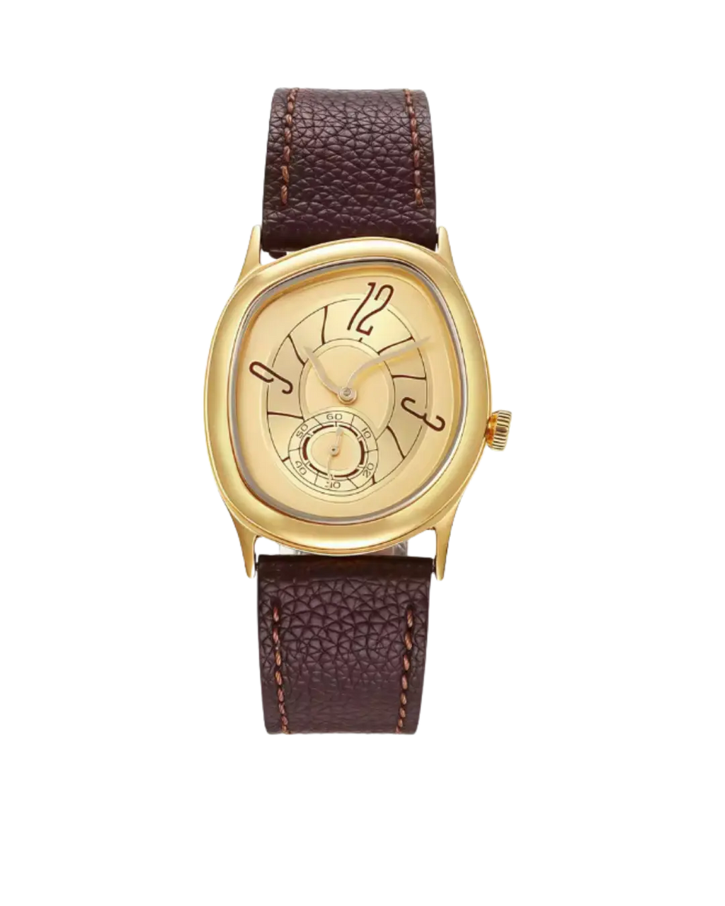 AURELION Gold Asymmetric Timepiece VerdeViu