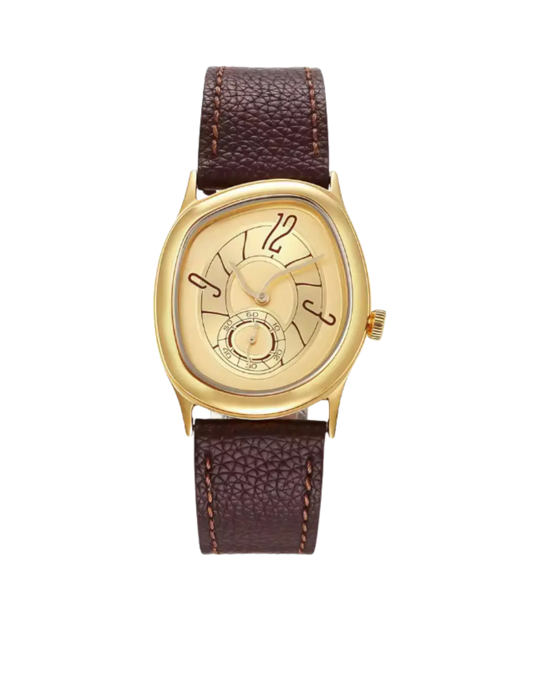AURELION Gold Asymmetric Timepiece VerdeViu