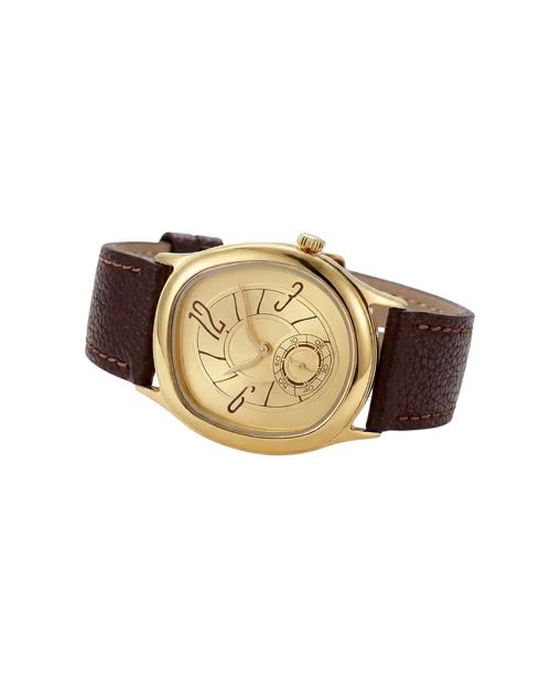AURELION Gold Asymmetric Timepiece VerdeViu